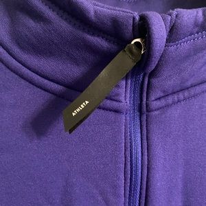 Athleta Altitude Polar-tech half zip pull over